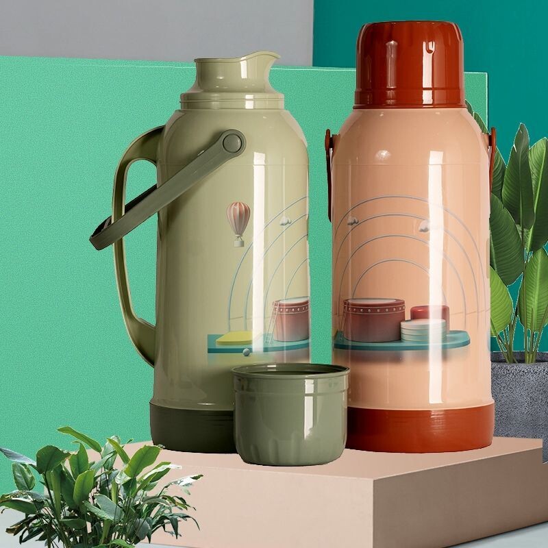 塑料暖壶壳家用大容量热水瓶暖瓶暖水壶学生宿舍保温水瓶木塞