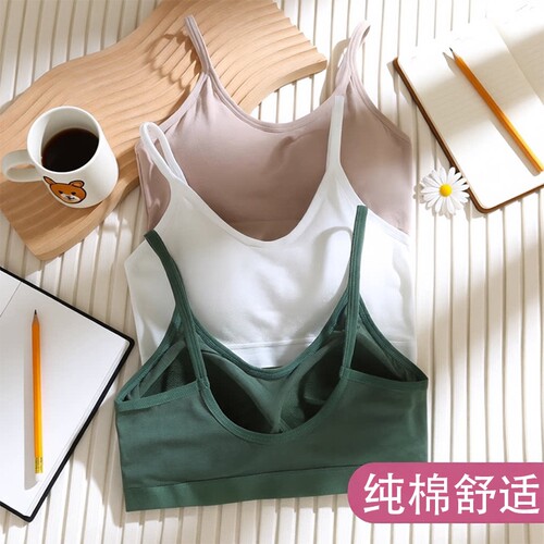 纯棉防震少女文胸|超8000次加购
