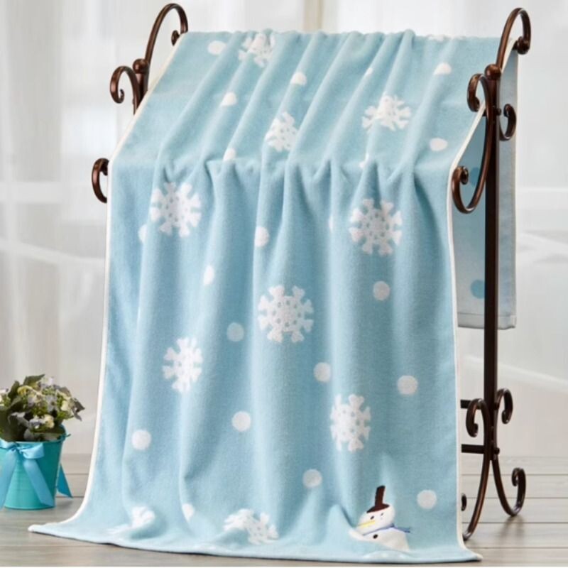 纯棉浴巾加大卡通可爱抹胸成人男女加厚超吸水柔软儿童游泳速干