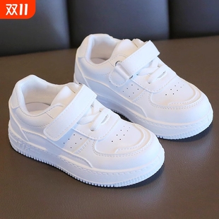 男童夏季 鞋 网面2024新款 白色幼儿园运动鞋 子 女童鞋 透气儿童小白鞋