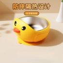 宝宝辅食碗学吃饭训练专用吸盘勺子自主进食防摔硅胶婴幼儿童餐具