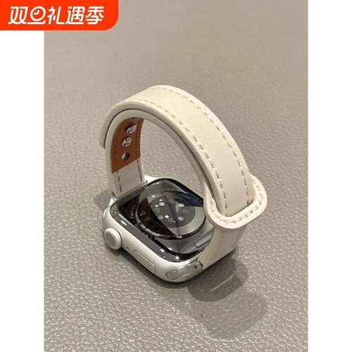 格小格苹果iwatch10表带真皮