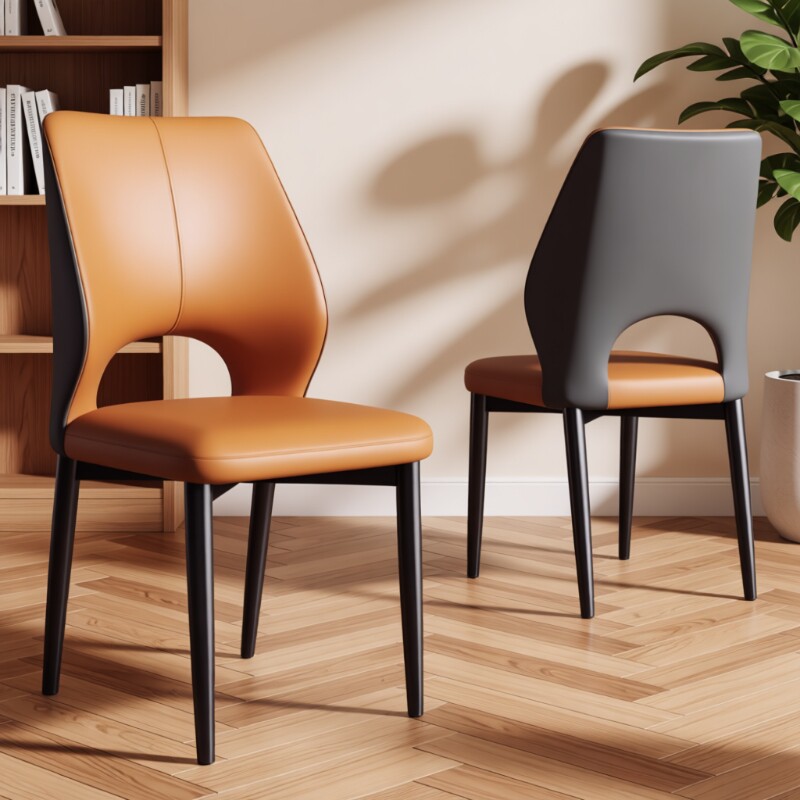 餐椅家用餐桌椅子客厅靠背凳子卧室椅子轻奢高级酒店椅子意式餐椅