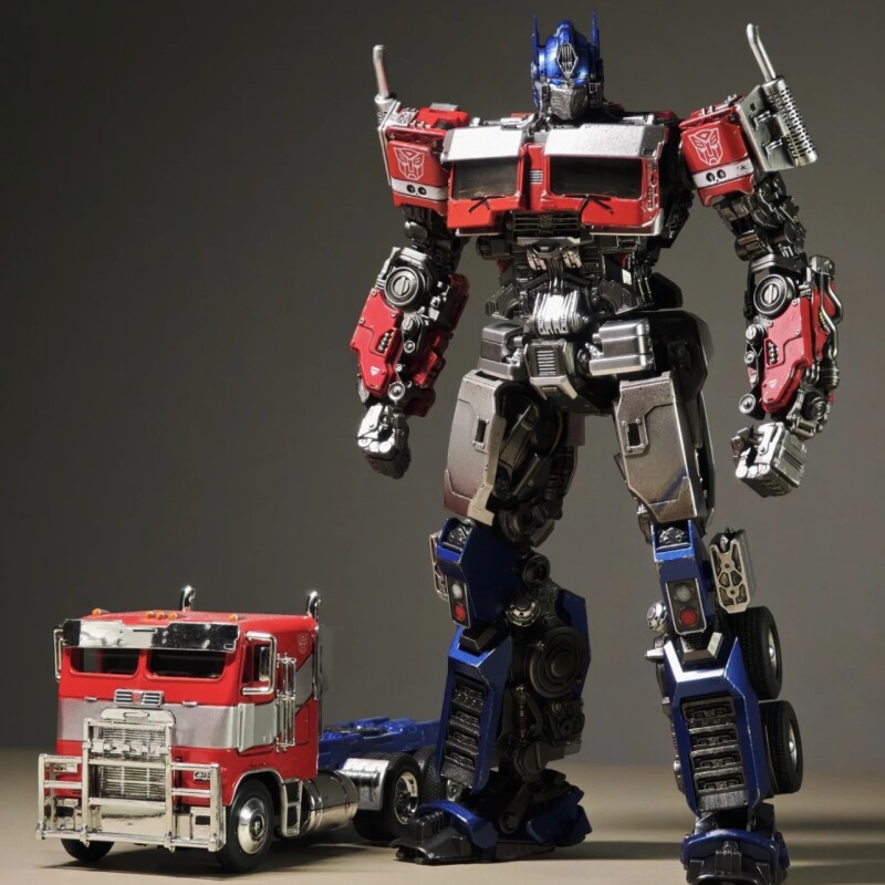 变形玩具5金刚擎天之柱正版合金大黄蜂男孩变模型机器人汽车手办