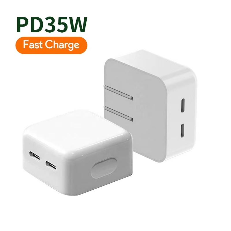 适用苹果35W闪充套装原厂正品