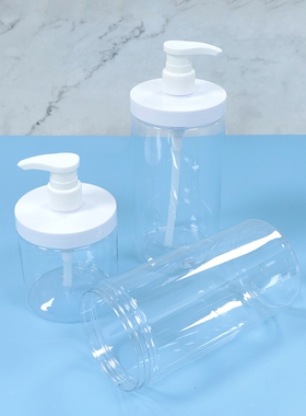 T分装瓶/按压C1vq0-家用沐浴露分装瓶大口径按压洗衣液分装瓶