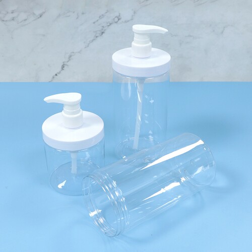 T分装瓶/按压C1vq0-家用沐浴露分装瓶大口径按压洗衣液分装瓶