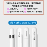 Подходит для Apple, наконечник ручки applepencil applepencilpro, игольная трубка ipencil, сменный наконечник ручки pro первого и второго поколения, прозрачный нескользящий металлический износостойкий ipad ipad первого поколения