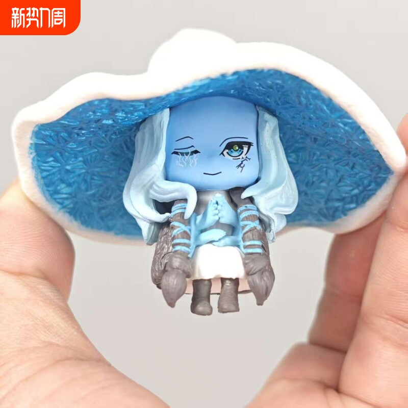 艾尔登法环菈妮手办动漫游戏周边Q版老头环车载机箱手办模型摆件