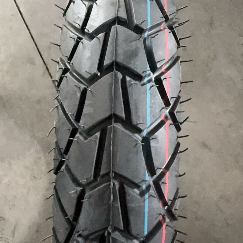 防滑90/90-17轮胎80/90-17摩托车70/90-17真空轮胎花纹随机17寸