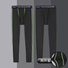 Black [green line+pure black] two outfits