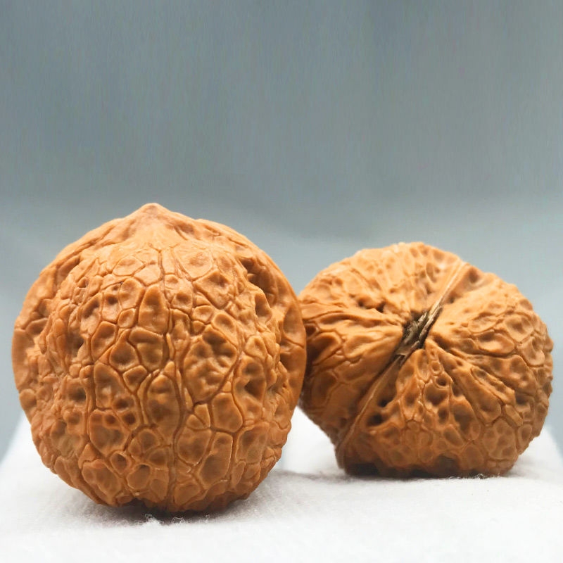 文玩核桃天然云南铁元宝核桃手盘玩老款金蟾蛤蟆头狮子头男女把件