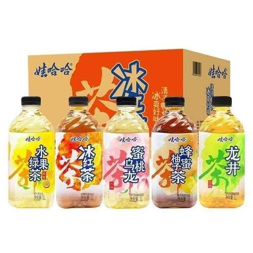 娃哈哈冰红茶乌龙龙井茉莉茶饮料