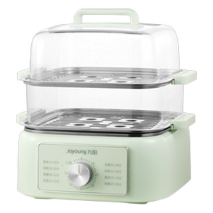 九阳电蒸锅多功能家用蒸煮炖一体锅三层蒸箱蒸包子神器小型电蒸笼