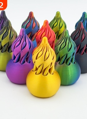 3d打印玩具葫芦推推乐解压二合一创意益智减压玩具生日礼物摆件