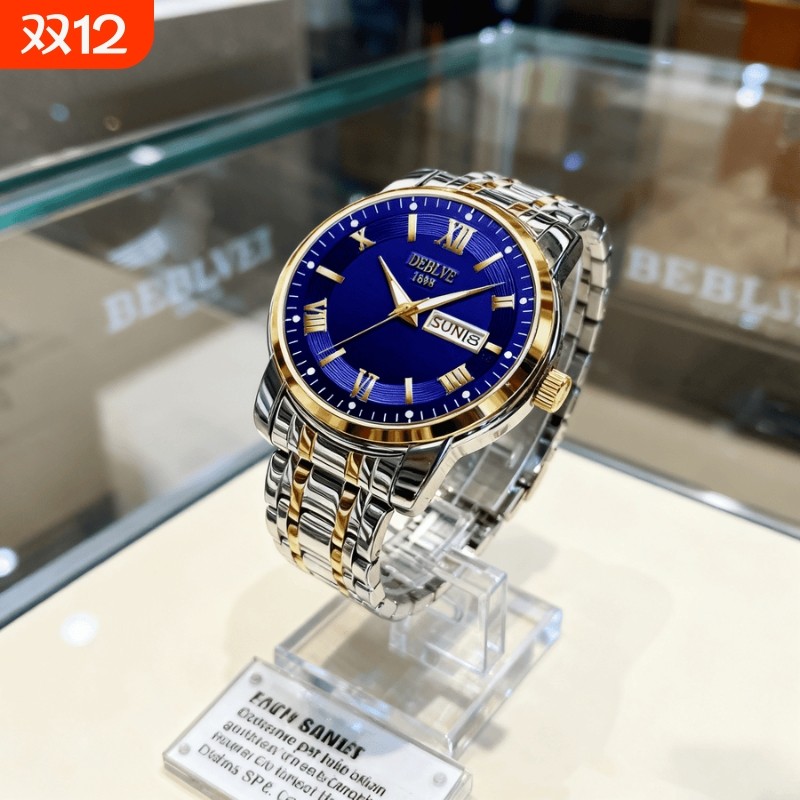 品牌正品手表男概念男士非机械表男款高级感学生运动男表潮腕表男