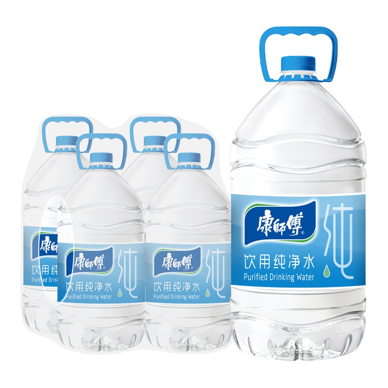 康师傅饮用水5L大桶2箱包邮