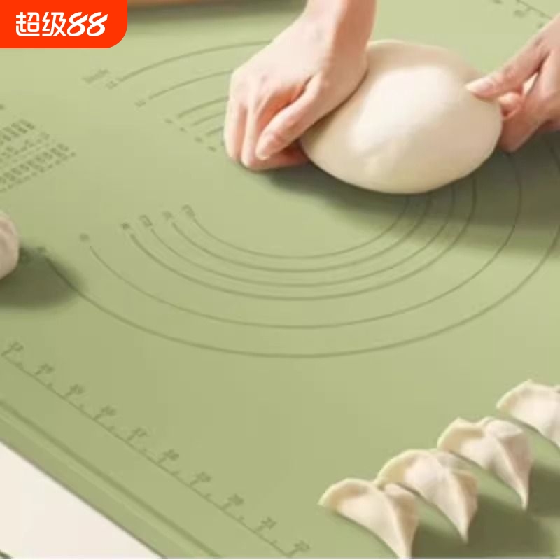 硅胶揉面垫加厚食品级和面垫家用擀面垫防滑面板烘焙面点面食垫板