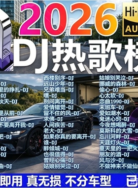 车载歌曲u盘正版2026新款无损音乐高品质汽车dj柏林之声音响优盘