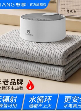 2025新款水暖电热毯智能水循环水暖毯静音家用双人水电恒温