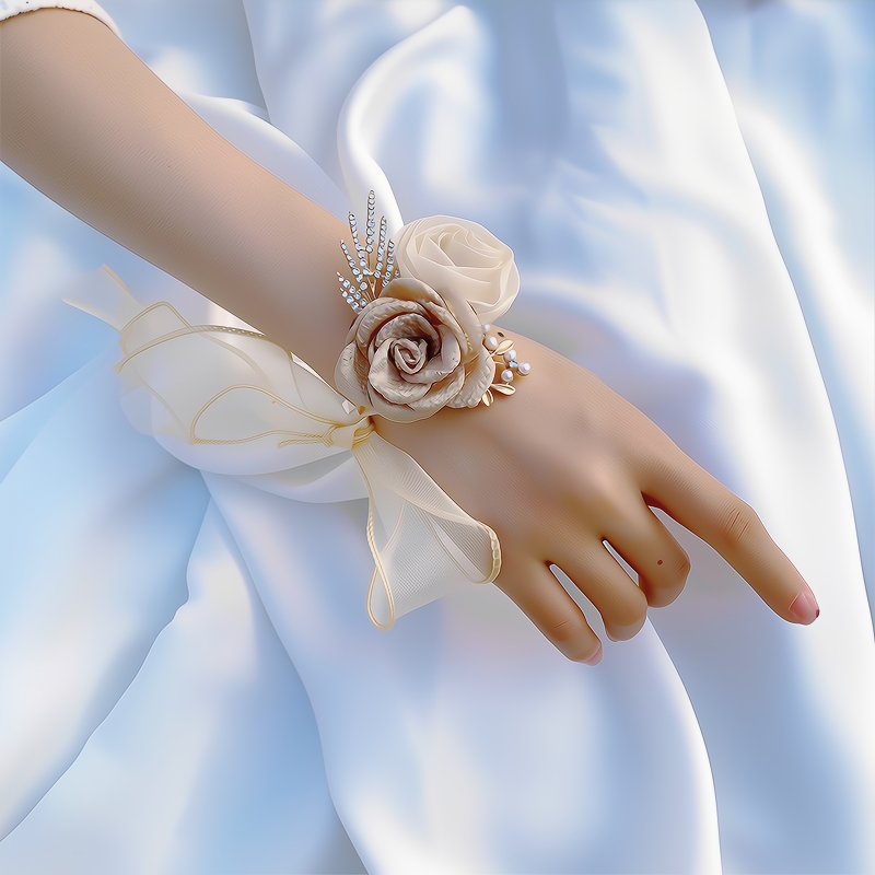新娘手腕花手环花|超2000次加购