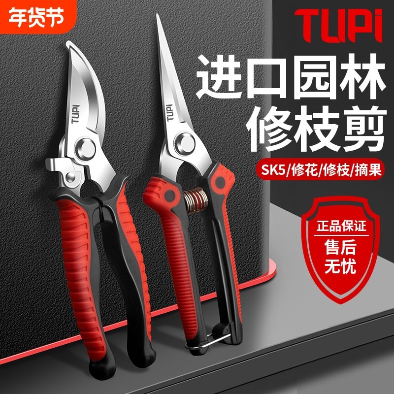 修剪树枝专用剪刀修枝剪刀SK5钢园林园艺果树剪剪子剪枝工具剪刀,居家日用,园艺刀剪,淘宝优惠券,粉丝福利购,淘宝优惠卷