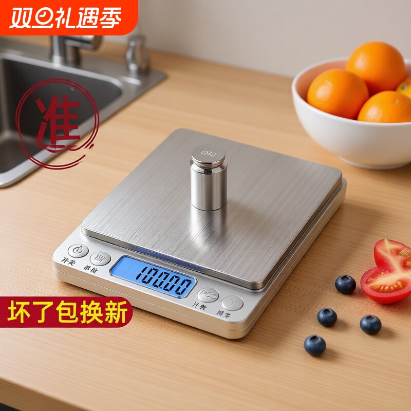 龙蓓精准电子秤不准包换