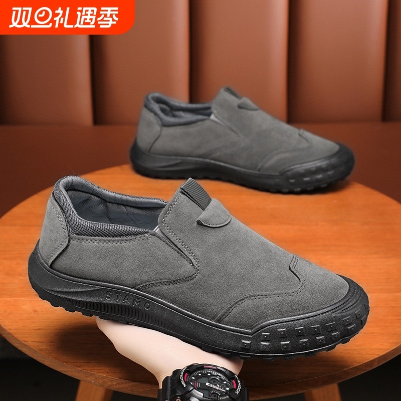 品牌断码劳保鞋男鞋夏季爆款低帮防水皮靴男士户外防滑耐磨运动休