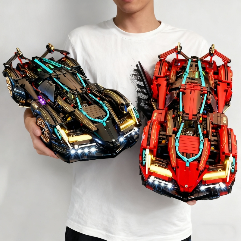 【亻氐价】兰博V12跑车积木