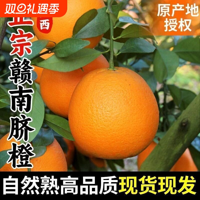 江西赣南脐橙橙子新鲜水果当季整箱10斤正宗精品冰糖赣州甜5礼盒