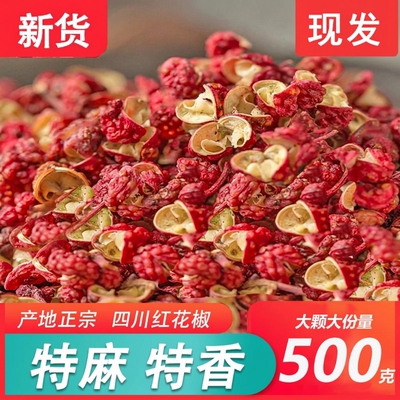 新货汉源大红袍花椒贡椒特香特麻
