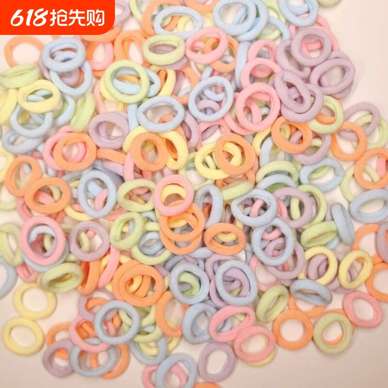 儿童小橡皮筋女扎头发圈女童头绳不伤发发绳女孩发饰宝宝新款头饰