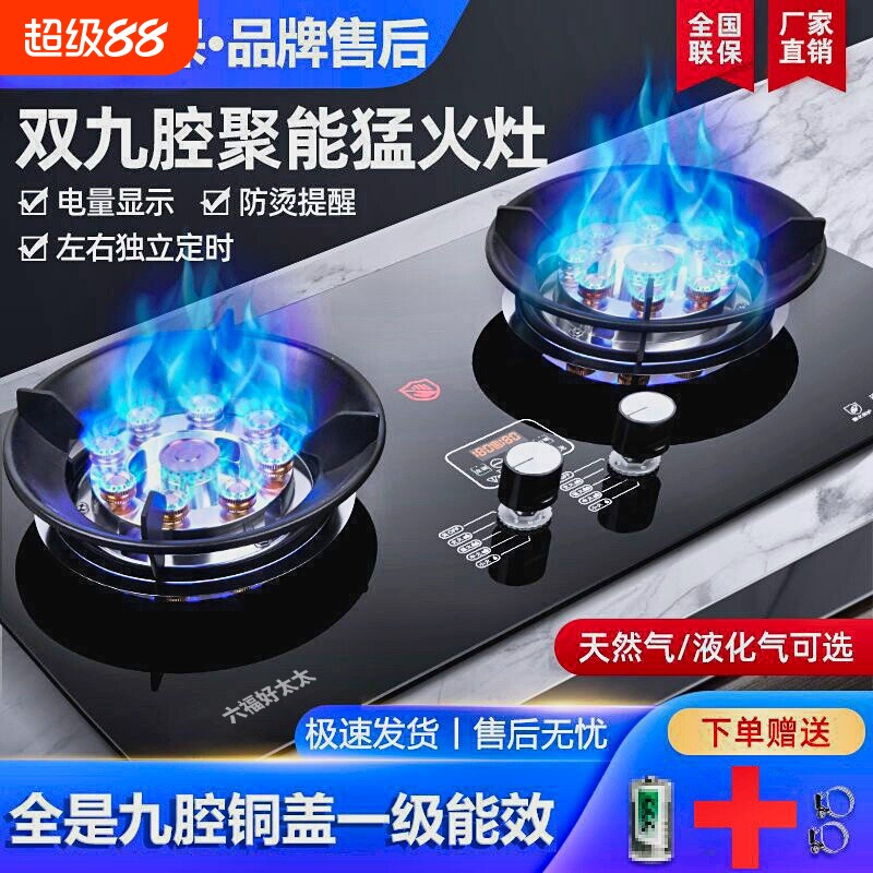 天然气双灶燃气灶|超1.1万次加购图片