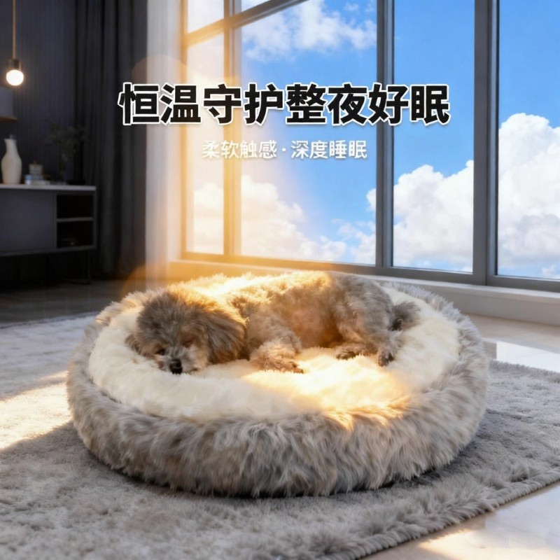 冬季加热猫窝冬天保暖猫垫子睡垫恒温发热猫咪电热毯宠物窝全封闭