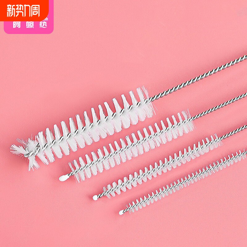 吸管刷A1PQ0-易上手缝隙清洁刷化妆刷小刷子便携带刷头清洗用具