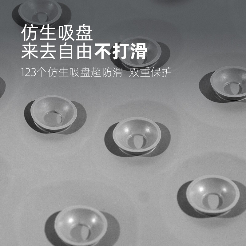 跨境热销大鹅卵石橡胶洗澡防滑浴室地垫吸盘按摩踏脚垫卫浴用品