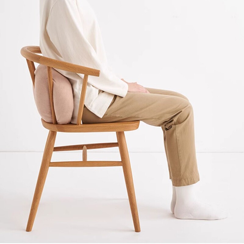 简约可当成腰垫使用的靠垫床头沙发靠垫汽车枕办公腰枕 日式抱枕