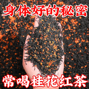 好茶更浓香5A桂花红茶浓香型茶叶花茶浓香型花香好茶工艺耐泡茶