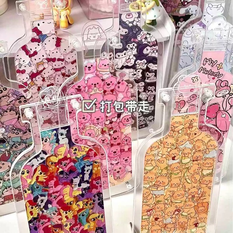 透明亚克力拼图手工diy摆件女孩礼物立体瓶子里的帕恰狗布丁狗