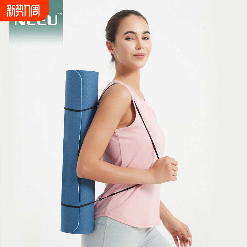 【瑜伽垫】tpe健身垫体操垫加宽加厚健身防滑环保瑜伽垫加长垫子