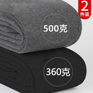 踩脚保暖裤 加绒加厚打底裤 弹力秋裤 袜棉裤 子不掉裆微压 女秋冬连裤