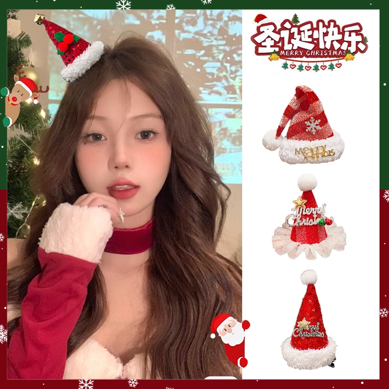 2025新款圣诞主题氛围感可爱发饰