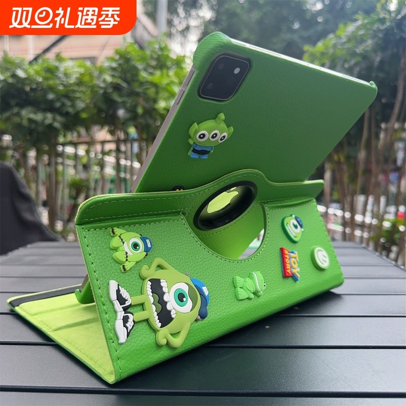 小米平板旋转防摔保护壳皮套可爱