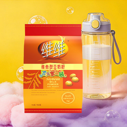 维维减糖豆奶粉800g非转基因大豆
