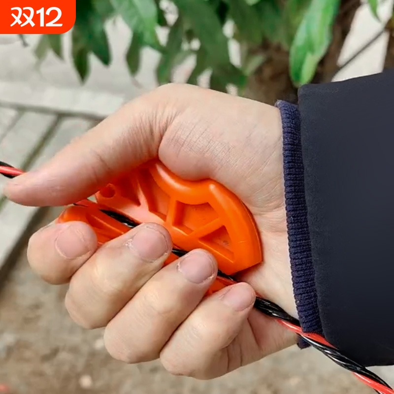 新款拉线神器穿线器辅助握线器水电工具护手胶防滑助力耐用拽线器