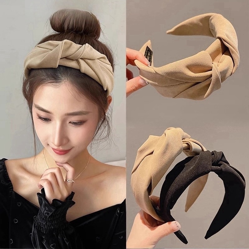 新款高级感宽边发箍|千人收藏