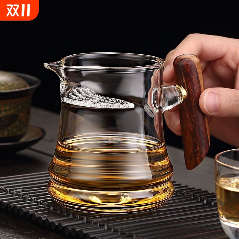 月牙一体公道杯茶漏|千人加购