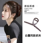 金属抓夹女发量多夏季发夹后脑勺鲨鱼夹大号发卡新款夹子盘发头饰