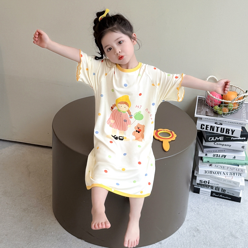 清新风丝滑薄款莫代尔~夏空调服