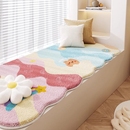 卡通飘窗垫窗台垫公主风仿羊绒2025新款 主卧室阳台毛绒坐垫 四季